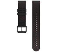 (TG. M/L) Polar Cinturino 20 MM Pelle Nero M 20mm Unisex Adulto - NUOVO