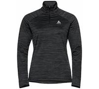 (TG. M) Odlo Donna Canotta da corsa con zip RUN EASY WARM - NUOVO