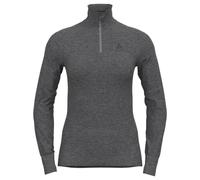 (TG. M) Odlo Donna Maglia funzionale a maniche lunghe con zip ACTIVE WARM ECO -