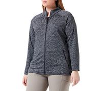 (TG. M) Odlo SESVENNA, Maglia a Maniche Lunghe con Zip Donna, Black Melange, M -