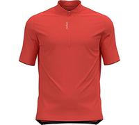 (TG. M) Odlo Uomo Maglia da ciclismo con mezza zip ESSENTIALS - NUOVO