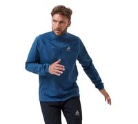 (TG. M) ODLO Zeroweight PRO-Giacca Calda Running, Blu Ala Verde Acqua, M Uomo -