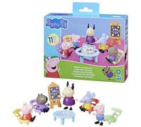 (TG. m) Peppa Pig Hasbro, Playset Gruppo di Gioco di Peppa, Set con 5 Action Fig