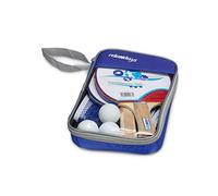(TG. M) Relaxdays 10020137, Set da/per Ping Pong con Palline, Racchette E Rete U