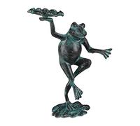 (TG. M) Relaxdays Rana Decorativa da Giardino, Resistente alle Intemperie, Ester