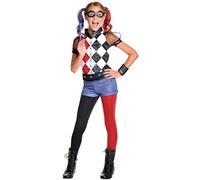 (TG. M) Rubie's 620712 - Costume Harley Quinn, Multicolore, 5 - 7 anni - NUOVO