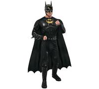 (TG. M) RUBIES DC Ufficiale - Costume di lusso Batman Mickael Keaton - The Flash