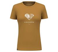 (TG. M) Salewa Pure Heart Dry Short Sleeve T-shirt L - NUOVO