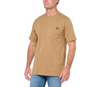 (TG. M) Timberland PRO Core Pocket Short-Sleeve T-Shirt Lavoro, Dark Wheat, M Uo