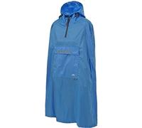 (TG. M) Trespass Qikpac Poncho, Cobalto, M, Poncho impermeabile compatto, unisex