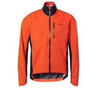 (TG. M) VAUDE Men's Kuro Rain Jacket Giacca, Rosso Brillante, M Uomo - NUOVO