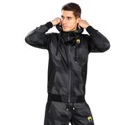 (TG. M) Venum Felpa con Cappuccio Razor, Nero/Oro, Medium Uomo - NUOVO