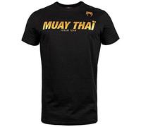 (TG. M) Venum Muay Thai VT, Canotta Uomo, Nero/Oro, M - NUOVO
