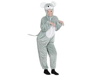 (TG. M) W WIDMANN MILANO Party Fashion - Costume da topo, tuta con cappuccio, co