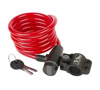 (TG. -) M-Wave S 10.18 lucchetto a spirale, unisex, 12338631, Rosso - NUOVO