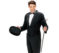 (TG. m) WIDMANN - Satin gefuetterter Uomo Frack Con Colletto - NUOVO