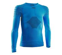 (TG. M) X-Bionic Invent 4.0 Round Neck Long Sleeves, Strato Base Camicia Funzion