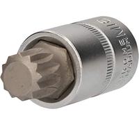 (TG. M16) BRILLIANT TOOLS BT022937 Bussola a inserto millerighe 1/2", lunga 55 m