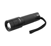 (TG. M250F) Ansmann LED torcia - Regolazione messa a fuoco, Alluminio, nero, M25