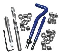 (TG. M6 x 1.0mm) Silverline, Kit per riparazione filetti - 283928 - NUOVO