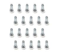 (TG. M6 x 30 mm) Emuca 2020015 Piedino regolabile a vite per mobile con dado, fi