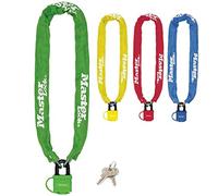 (TG. -) MASTER LOCK Lucchetto Bici [Chiave] [90 cm Catena] [Colore Casuale] 8390