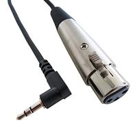 (TG. MC-025XJ 0.3m XLR - 3.5 Klinke) Keep Drum MC 025 X J cavo audio 0,3 m XLR f