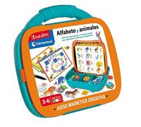 (TG. Mediano) Clementoni- Valigetta Magnetica Alfabeto Gioco educativo, Colore V