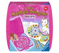 (TG. Medio) Ravensburger Mandala Designer- Mini Mandala DesignerUnicorn, Fai da