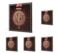 (TG. Medium, 13-56. (Confezione da 5)) D'Addario Corde Chitarra Acustica | Corde