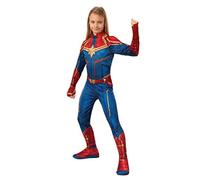 (TG. Medium Age 5-7 anni) Rubie's-Captain Costume Ufficiale da Capitan Marvel, p