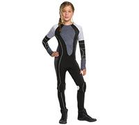 (TG. Medium Ages 12 -13) Rubie´s ufficiale Katniss Girls Hunger Games Fancy Dre