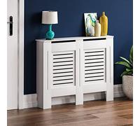 (TG. Medium) Home Discount Milton copricalorifero, in MDF, Stile Tradizionale, N