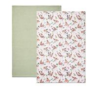 (TG. Medium) Mikasa Tipperleyhill, Set di strofinacci con pettirosso, con carton