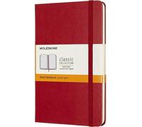 (TG. Medium) Moleskine Notebook Classic Pagina a Righe, Taccuino Copertina Rigid