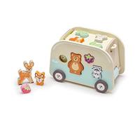 (TG. medium) Sevi- Primi Giochi Roulotte Bosco, Multicolore, Medium, 88036 - NUO
