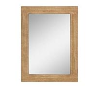 (TG. Medium) Stonebriar Natural Appeso Specchio da Parete, Legno, Marrone, Mediu