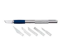 (TG. Messerset 6 Klingen) Wedo 78722 - Set scalpelli + 6 lame - NUOVO