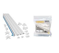 (TG. Mini (30x15mm)) D-Line 3015KIT001 | Nascondi Cavi | Canaline Elettriche & C