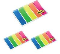 (TG. Mini, Pacco da 3) Post-it 5000 Miniset Full Colour 100 Segnapagina, Mini, 1