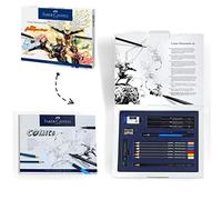 (TG. Misura unica) Faber-Castell - Set di illustrazioni fumetti, colori assortit