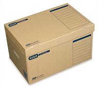 (TG. Mit Klappdeckel) Elba 1004210 marrone naturale scatola contenitore impilabi