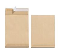 (TG. Mittel) Herlitz-Buste, 130 g/m², formato C4, con chiusura autoadesiva, 4 c