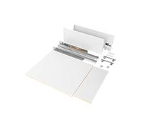 (TG. Moduli 450 mm) Emuca - Kit cassetto per cucina o bagno con pannelli inclusi