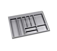 (TG. Modulo 80cm) Emuca - Organizzatore di Posate, organizzatore cassetto Cucina