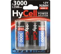 (TG. Mono D (3000mAh)) Hycell 5035312 Mono D Tipo 3000Mah ad Alta Capacit Utili