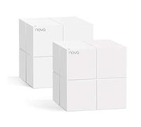 (TG. MW6-2 Pack | 350㎡) Tenda Nova MW6 WiFi Mesh, Dual Band AC1200 con Copertu