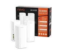 (TG. MX12-3 Pack (650m², GE）) Tenda Nova MX12-3 AX3000 Mesh Wi-Fi 6 System, a