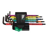 (TG. n/a) 967 SPKL/9 Assortimento di chiavi a L per viti TORX BO Multicolour, Bl