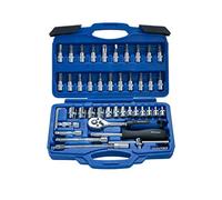 (TG. n/a) Blue Spot 01530 - Set chiavi al cromo-vanadio, 46 pezzi - NUOVO
